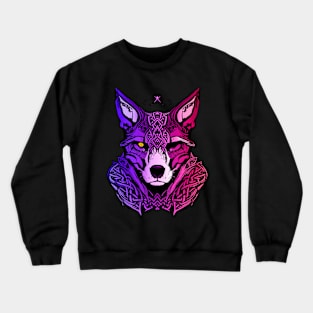 Celtic fox Crewneck Sweatshirt